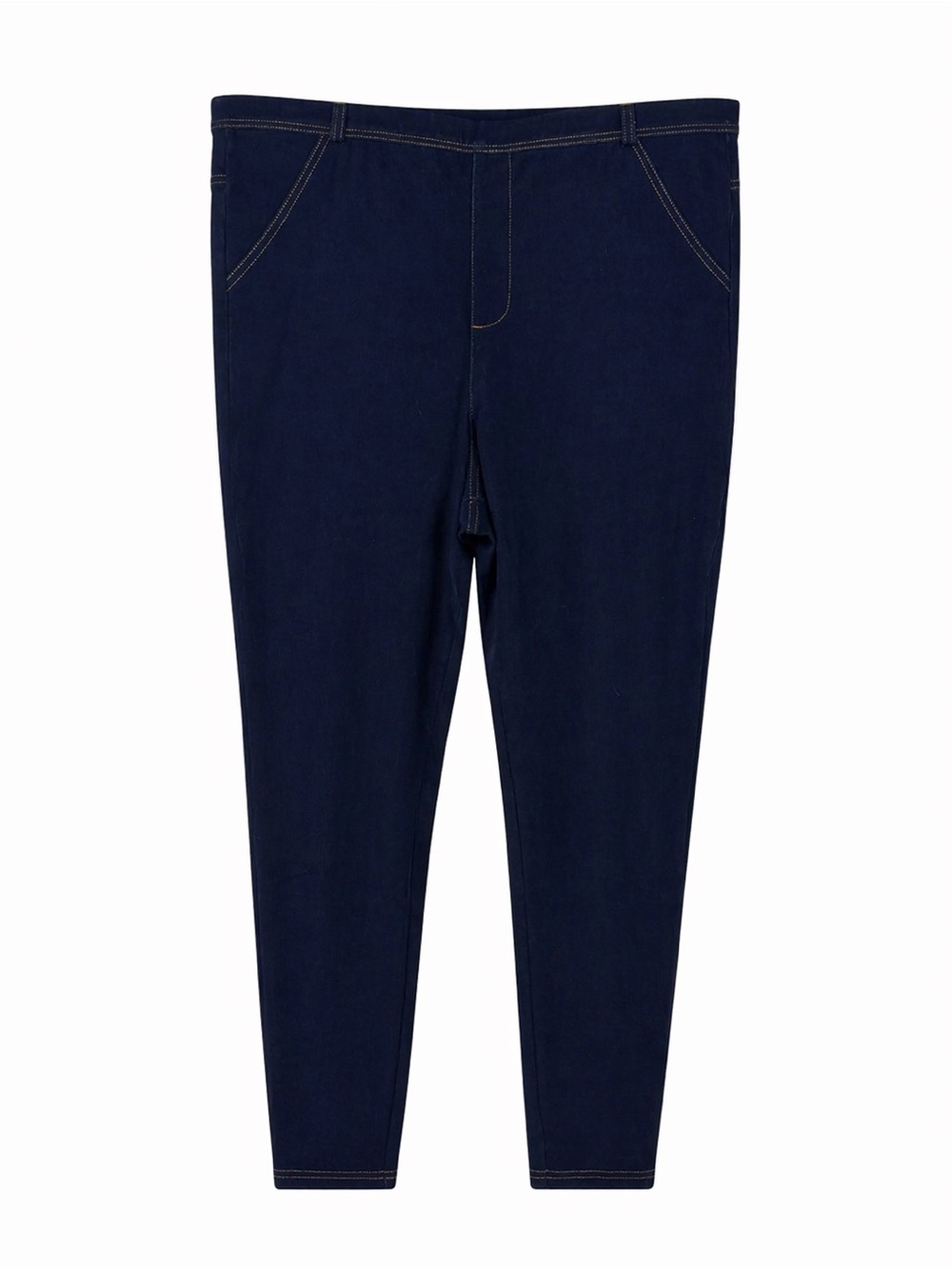 Yitty Pull On Jeggings Dark Wash Stretch High Rise Skinny 4X Plus